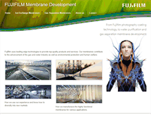 Tablet Screenshot of fujifilmmembranes.com